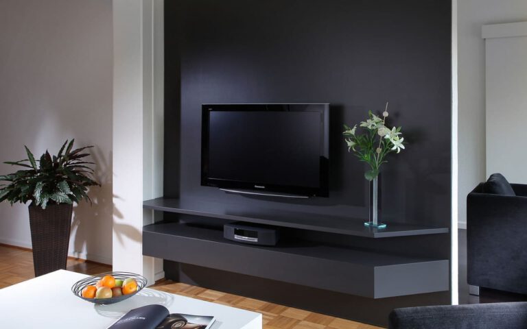 tv paneel board anthrazit